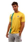 Camiseta Fila Brasil Amarela